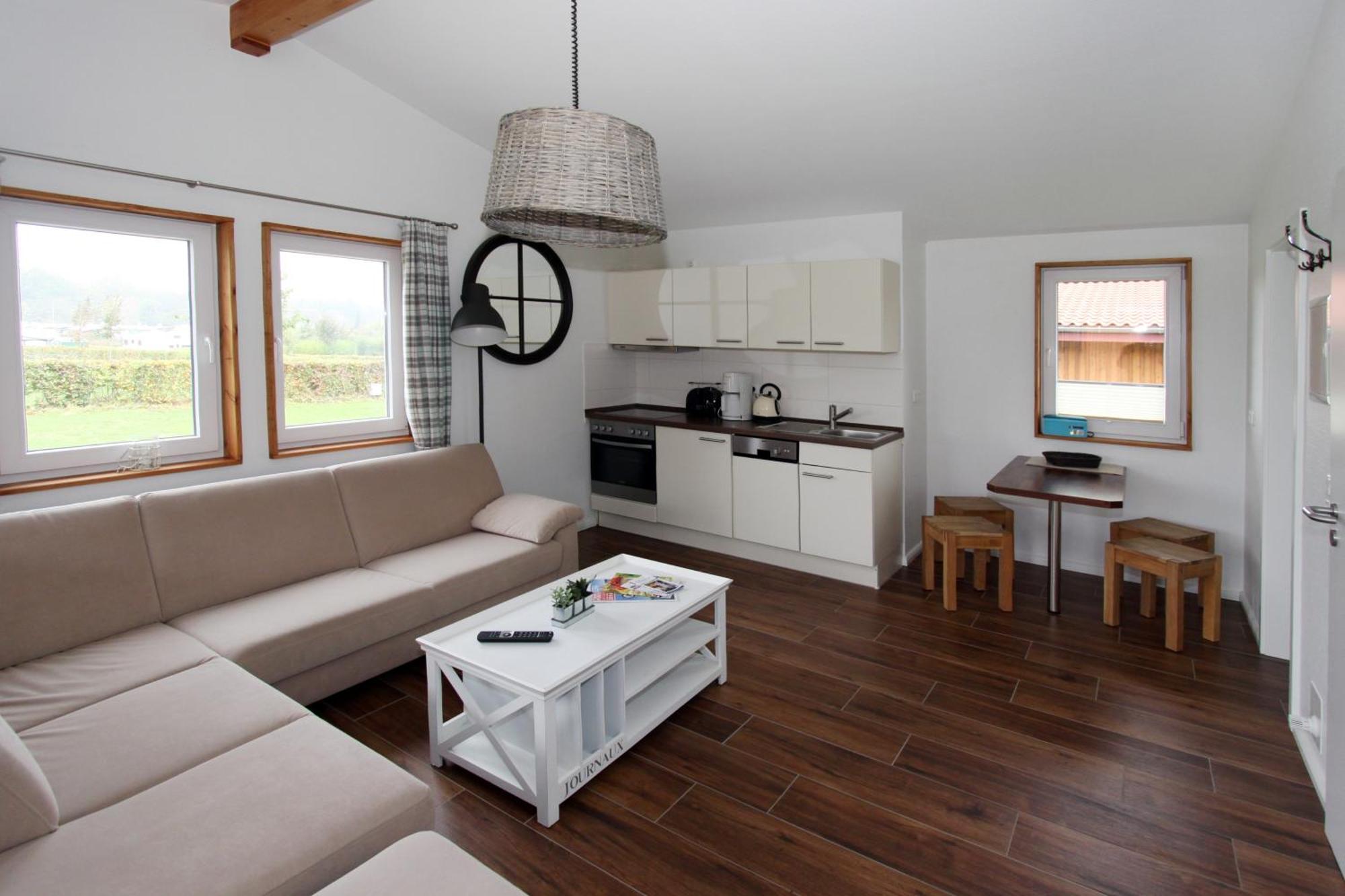 Ferienhaus 4 Campingpark Waldesruh Behrensdorf ภายนอก รูปภาพ